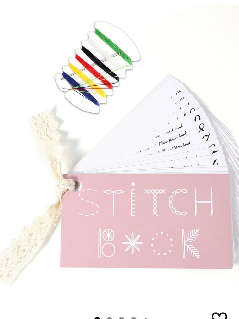 Stitch embroidery book